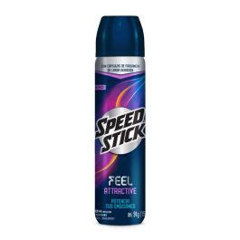 Desodorante Spray Speed Feel Attractive Frasco 91 G Cuidando A Las