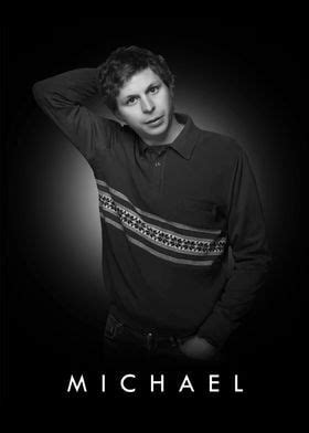 Michael Cera Poster Picture Metal Print Paint By Bo Kev Displate