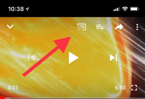 iOS app: that chrome cast button is back : r/youtube