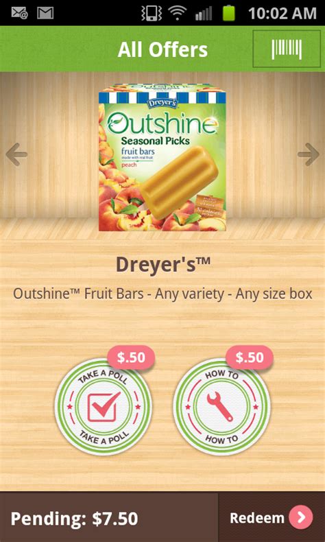 2 Off One Outshine Fruit Bars Printable Coupon Ibotta Offer Free At Target And Walmart