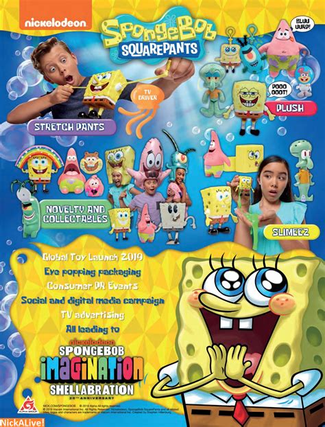 NickALive Alpha Group Celebrates SpongeBob SquarePants 20th