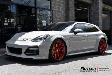 Porsche Panamera GT with 22in HRE P201 Wheels exclusively from Butler Tires and Wheels in ...