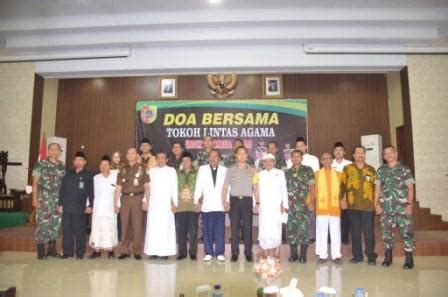 Untuk Indonesia Damai Tokoh Lintas Agama Jember Berdoa Memo Nusantara