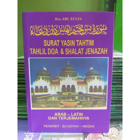 Jual Buku Surat Yasin Tahtim Tahlil Doa Dan Solat Jenazah Shopee