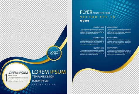 Fashion Flyer Onepage Brochure Curve Ring Folding Leaflets