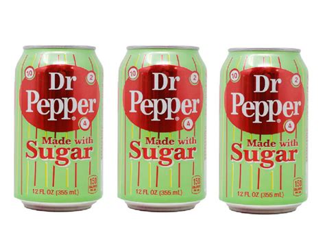 Газированный напиток Dr Pepper Made With Real Sugar 3 шт по 355 мл