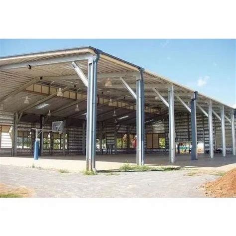 Iron Modular Basketball Court Roofing Shed At Rs 170square Feet In