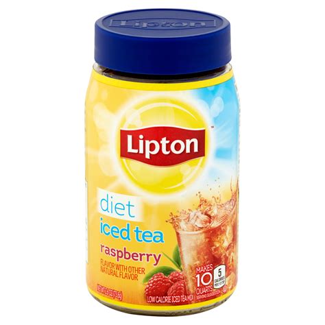 Lipton Iced Tea Mix Raspberry Raspberry