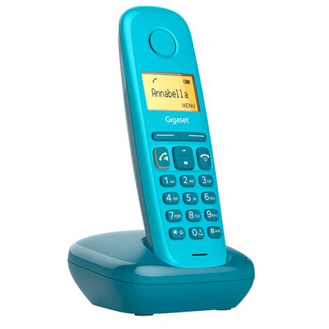 Compra Gigaset Tel Fono Inal Mbrico Dect A Auricular Azul A