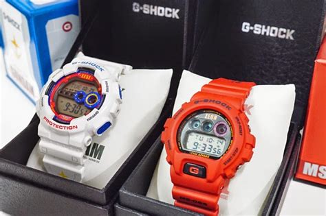 GUNDAM GUY G SHOCK X Gundam Mobile Suit Gundam 35th Anniversary Watch