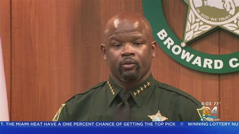 Broward Sheriff Fires Back After Deputy Accused Of Excessive Force