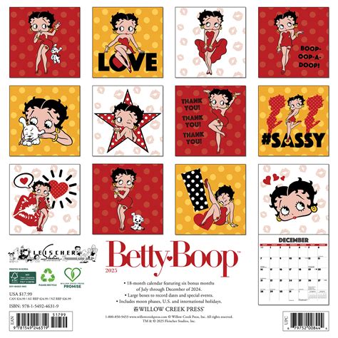 Betty Boop Kalender Kopen Bestel Eenvoudig En Snel Online