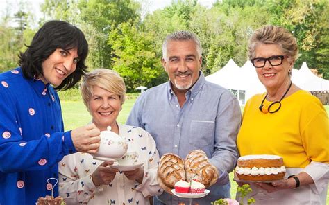 The new Great British Baking Show hosts and judge – reality blurred