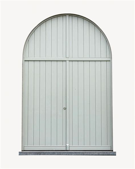 Arched door isolated design | Free Photo - rawpixel