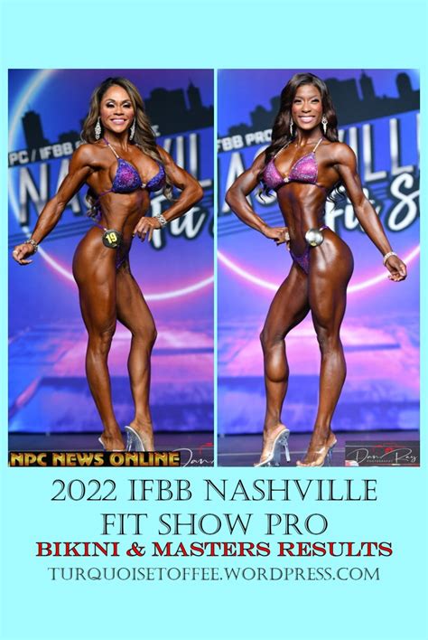 2022 Ifbb Nashville Pro Bikini And Bikini Masters Results Turquoise