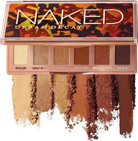 Urban Decay Naked Half Baked Mini Paleta De Sombras De Ojos Tonos