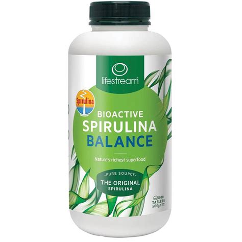 Buy Lifestream Bioactive Spirulina Tablets Online At Chemist