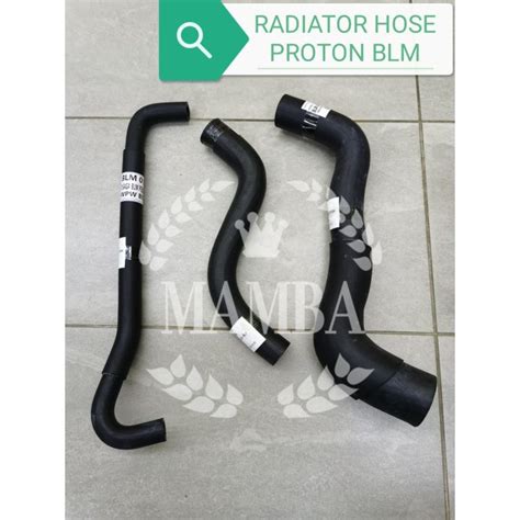 RADIATOR HOSE PROTON SAGA BLM GEN2 TOP LOWER BY P 3PCS Lazada