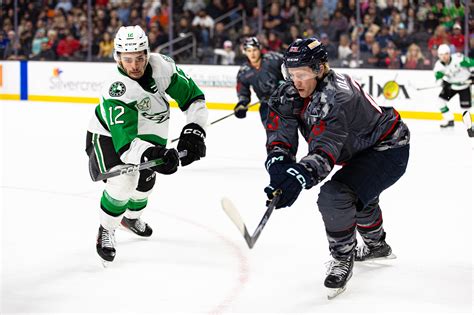 Firebirds Shock Stars Late In California Pro Hockey News