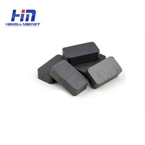 Permanent Magnet Block Ferrite Ceramic Magnet For Magnetic Separator