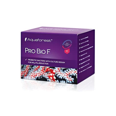 Pro Bio F Probiotic Bacteria Medium Aquaforest Bulk Reef Supply