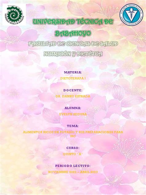 Alimentos Con Alto Contenido de Potasio | PDF | Potasio | Química