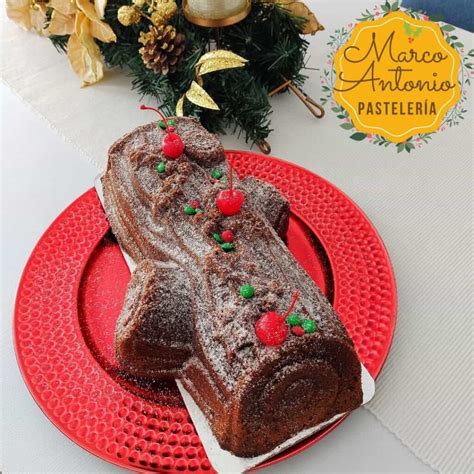 Tronco Navideño MARCO ANTONIO PASTELERÍA