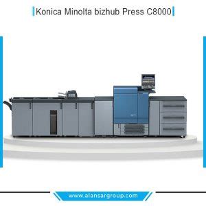 Konica Minolta bizhub Press C8000 ماكينة طباعة ديجيتال الوان استيراد