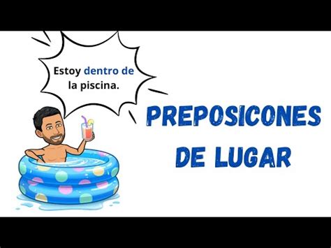 Las Preposiciones de Lugar en Español Gramática española Nivel