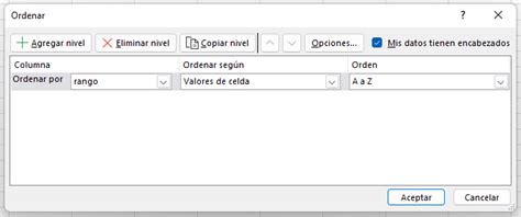 Ordenar Datos En Excel Vba Automate Excel