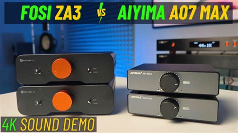 Battle Of The Class D Titans Fosi Za Vs Aiyima A Max Sound Demo