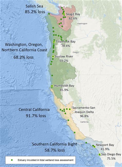 New Mapping Reveals Lost West Coast Estuary Habitat - and potential for restoration - Institute ...