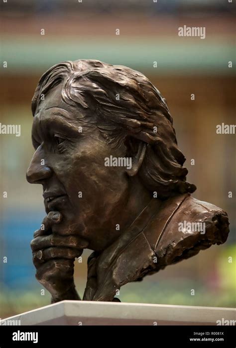 A Bust Of The Late Sir Ken Dodd Is Unveiled At The Comedians Favourite