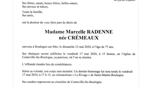 Madame Marcelle Radenne Pompes Fun Bres Toupet Sotty