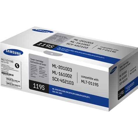 Muc In Samsung Mlt D119s Black Toner Cartridge Mlt D119s , Mực In ...