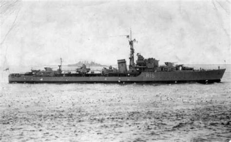 Hms Cavendish R 15 Of The Royal Navy British Destroyer Of The Ca