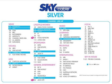 Skycable Packages Skycable Skybroadband Official Web Site