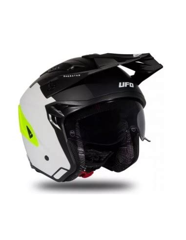 Casco Para Moto Abierto Con Visera UFO Talle XL