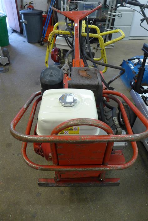 A Barreto 1320 Hydraulic Drive Rotavator Tiller With A 13hp Honda Engine