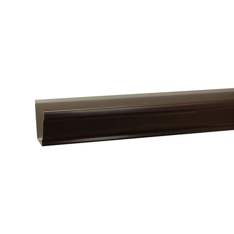 Amerimax Home Products In X Ft K Style Musket Brown Aluminum