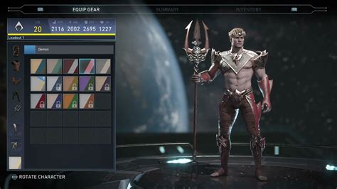 Injustice 2 Lvl 20 Aquaman And Black Adam Epic Gearskins Youtube