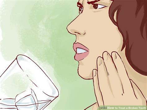 How to Treat a Broken Tooth (with Pictures) - wikiHow