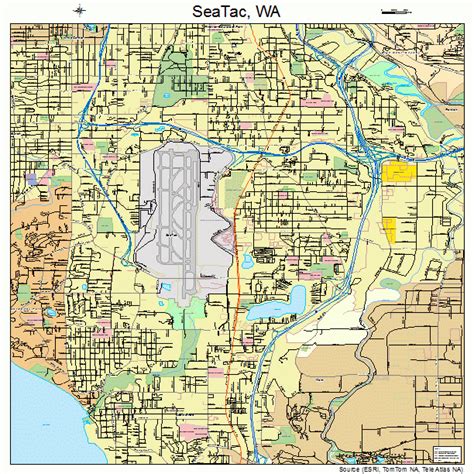 Seatac Area Map