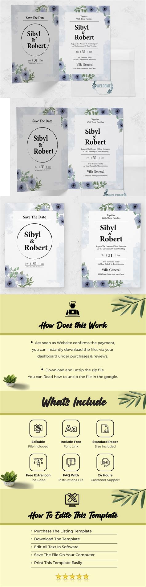 Marriage Ceremony Invitations Template - TemplateMonster