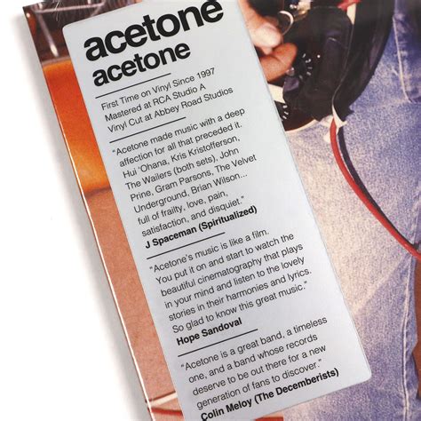 Acetone: Acetone Vinyl 2LP — TurntableLab.com