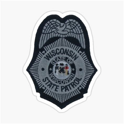 "Wisconsin State Patrol" Sticker for Sale by Lawrence Baird | Redbubble