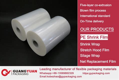 Wholesale Shrink Filmshrink Bundling Filmpolythene Shrink Wholesaler