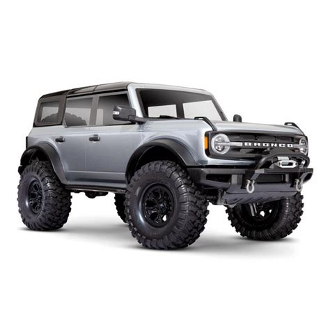 Radiostyrd Bil Trx 4 Ford Bronco 2021 Crawler Rtr Silver Traxxas Traxxas Trx4 Ford