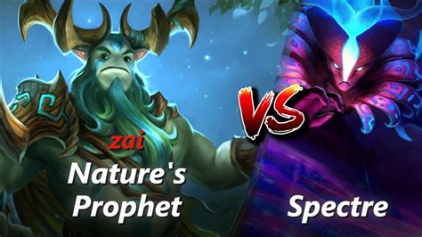 Zai Offlane Nature S Prophet Vs Spectre First Minutes Youtube