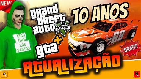 CHEGOU ATUALIZAÇÃO GTA Online Atualização 14 09 23 Aniversário do GTA